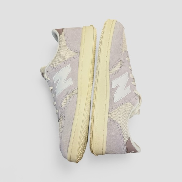 New Balance T500 Sneakers Size Mens 10 Womens 11.5 Lilac Grey White Lace Up NEW - Picture 5 of 13